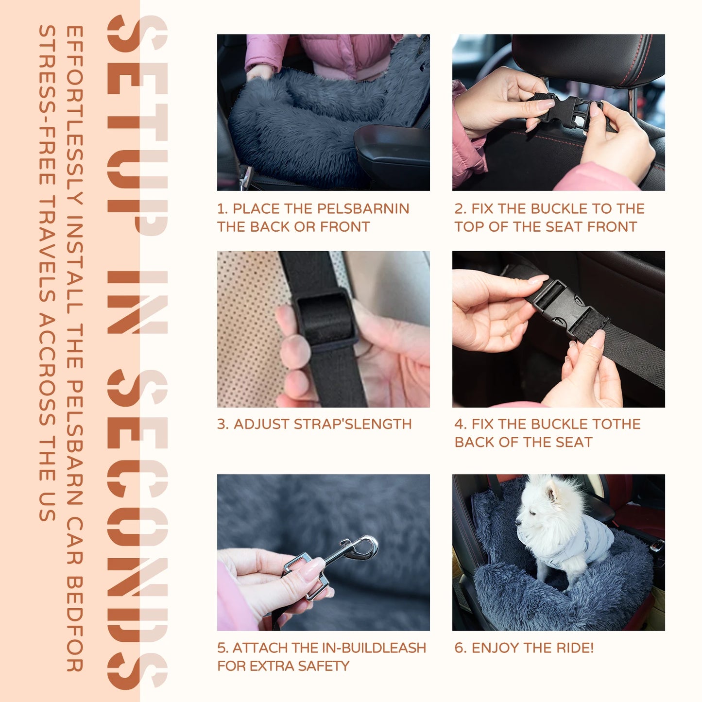 Snapaus™ Protecting Car Bed